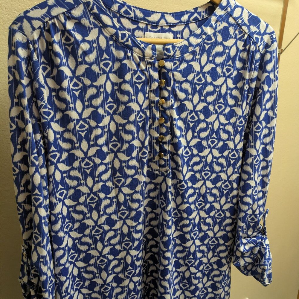 Women's Blue Blouse